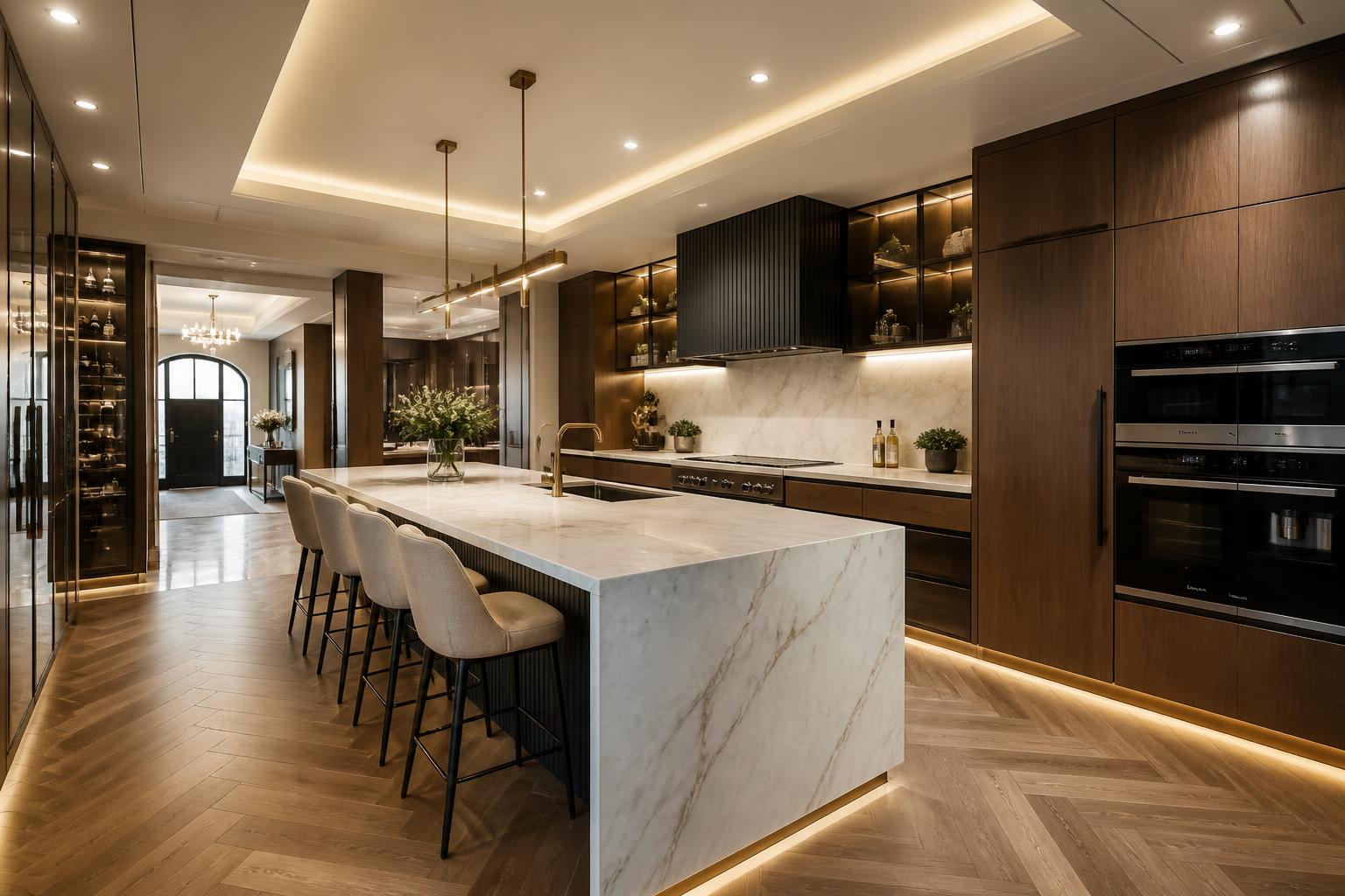Designer kitchen joinery